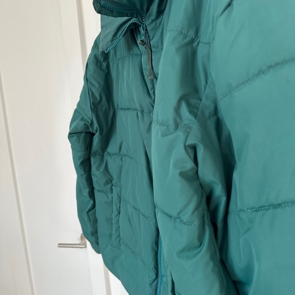J.Crew Green Puffer Jacket - Picture 3 of 3